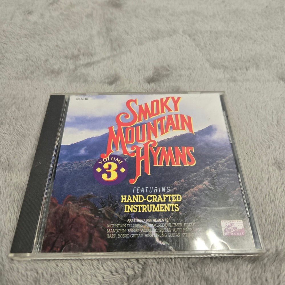 Smoky Mountain Hymns Volume 3 CD Hand-Crafted Instruments Brentwood CD-5248J